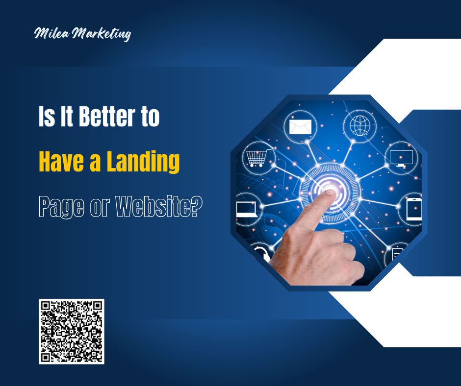 Landing Page vs Website Comparison